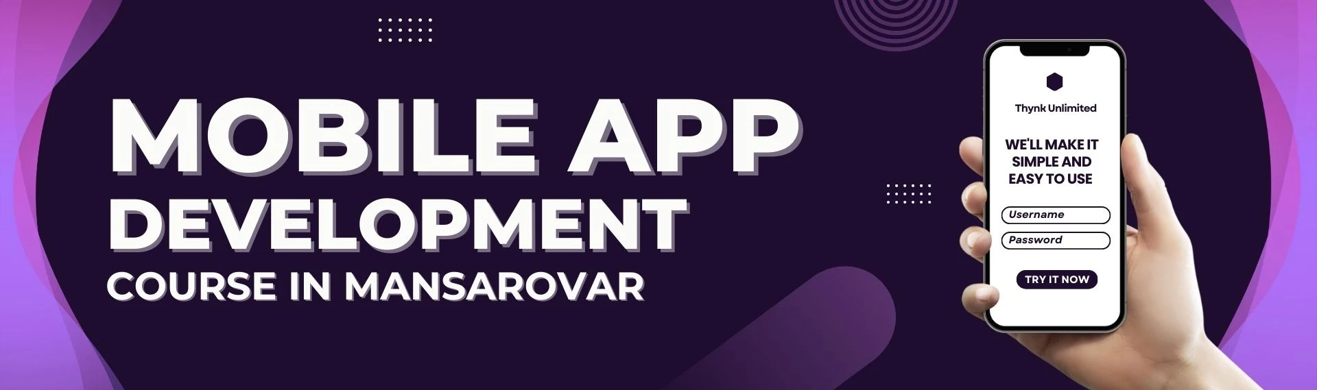 Mobile App Development Course in Mansarovar